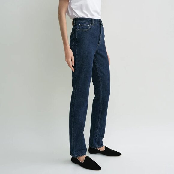TOTEME ! High slim Straight Regular Fit Organic Cotton (28/32) - Picture 2 of 13